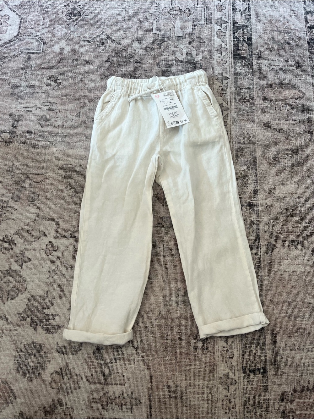 Zara boys linen pants
